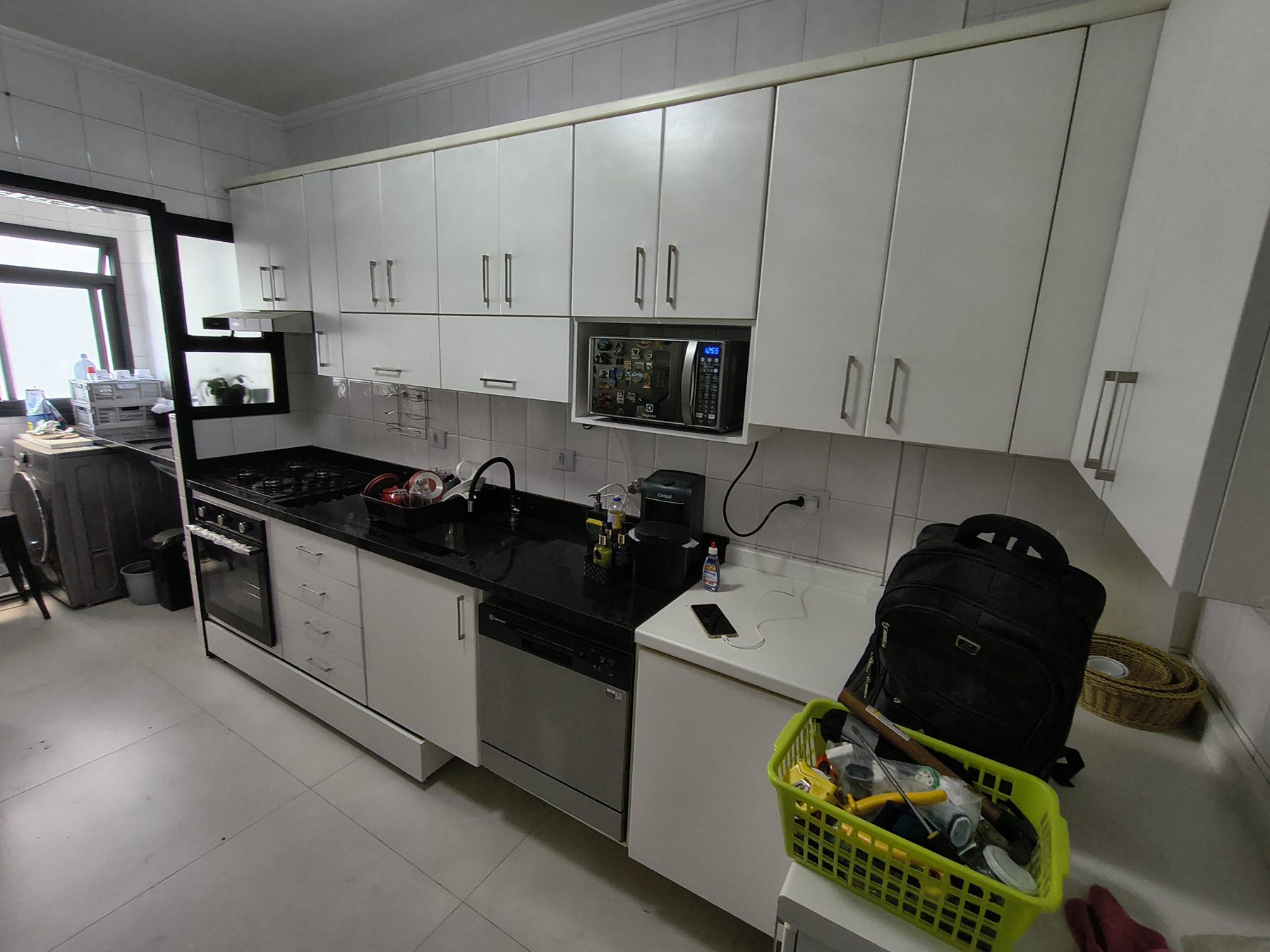 Cozinha Funcional com Eletros Embutidos, Cozinhas por Aluma Planejados